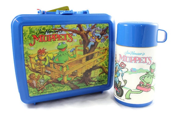 1992 Jim Henson's Muppets Lunch Box With Original Coupons