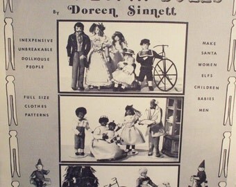 Classic Clothespin Doll Book by Doreen Sinnett