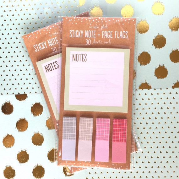 Items similar to Target Dollar Spot Sticky Notes, Page Flags Target