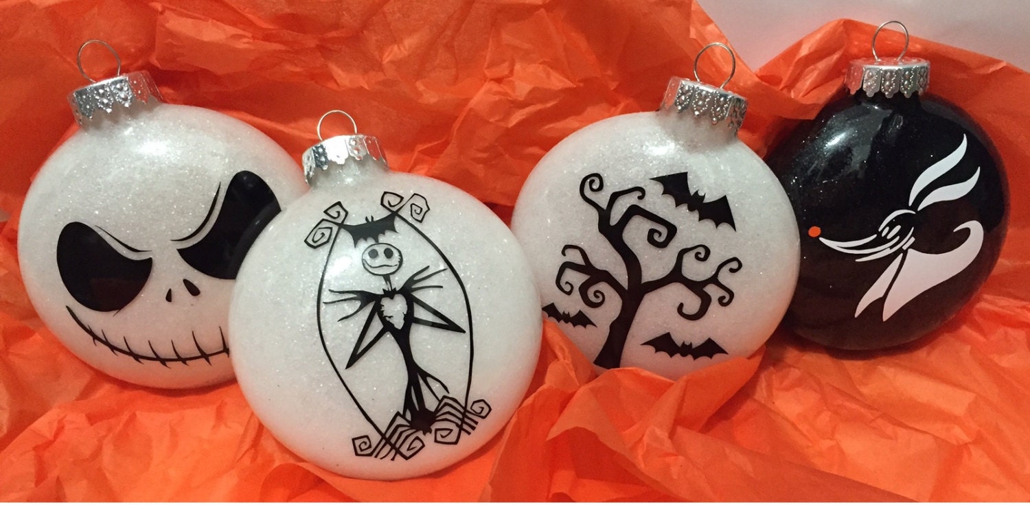 Nightmare Before Christmas Set Ornament Set by 