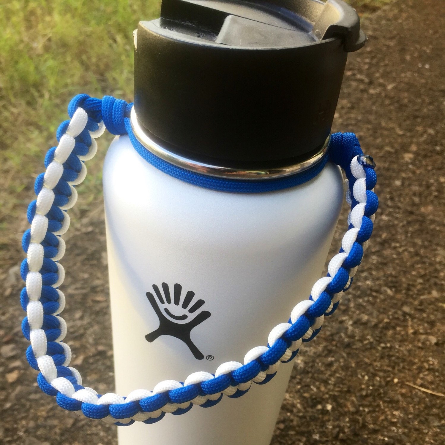 Para Cord Hydro Flask handle NO PLASTIC PARTS by WhiskeyLocker