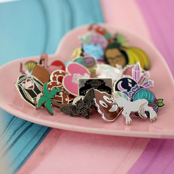 MYSTERY enamel pin pack // lapel pins grab bag lucky dip 3