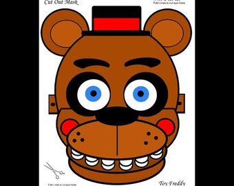 Freddy fazbear mask | Etsy