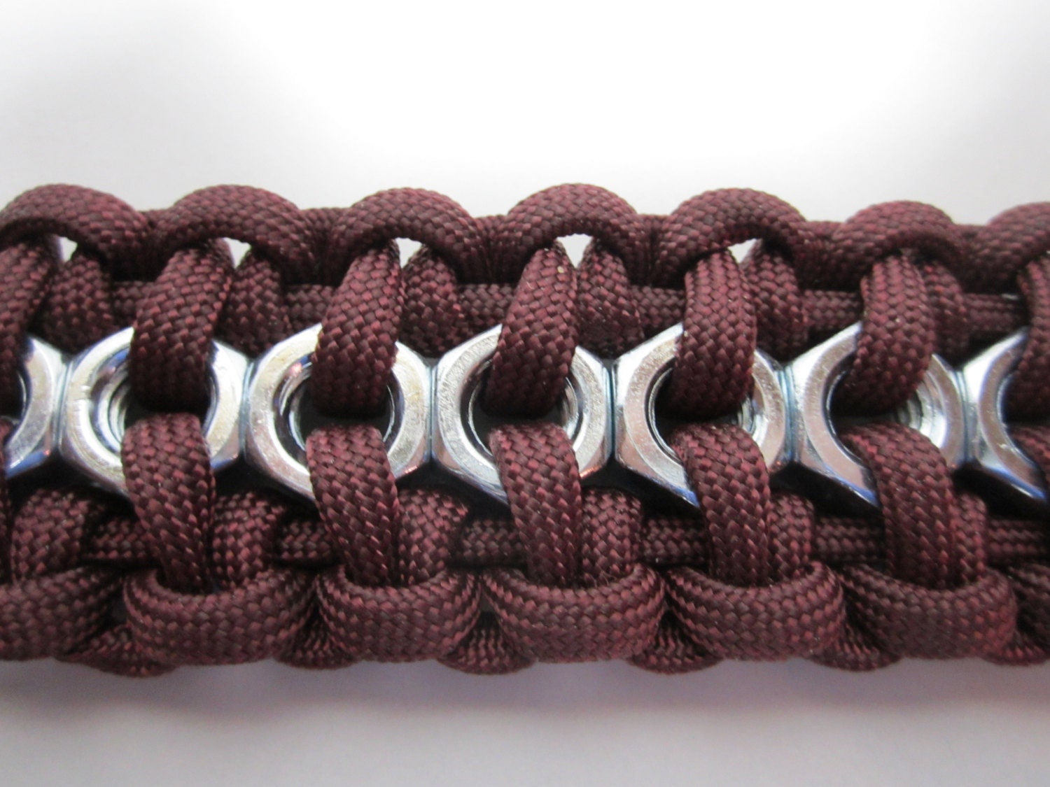 Hex Nut Paracord Survival Bracelet by AmazingParacording on Etsy
