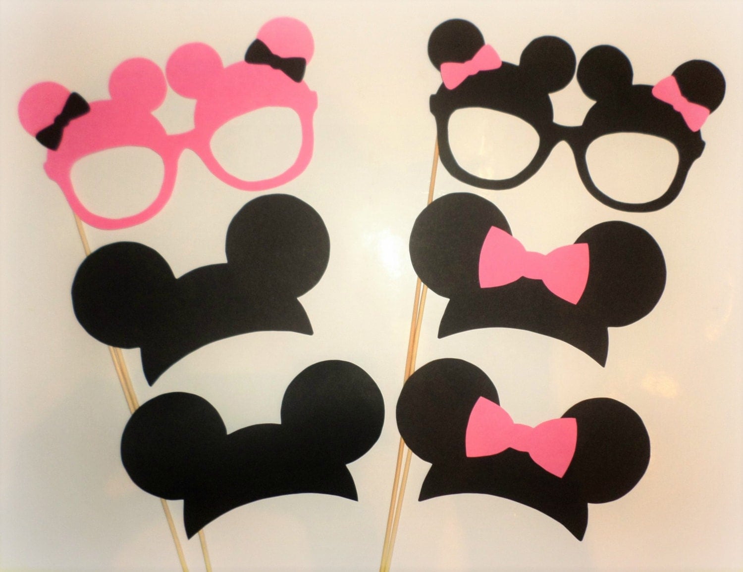 Minnie Mouse Photo Booth Props