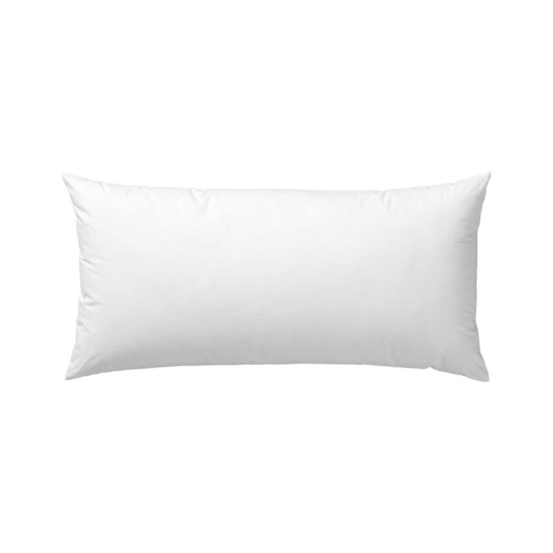 14x36 Rectangular Lumbar Pillow Insert Cotton by KJimHomeStore