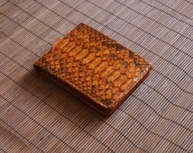 Popular items for leather bifold on Etsy  