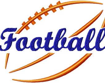 Football Embroidery Design