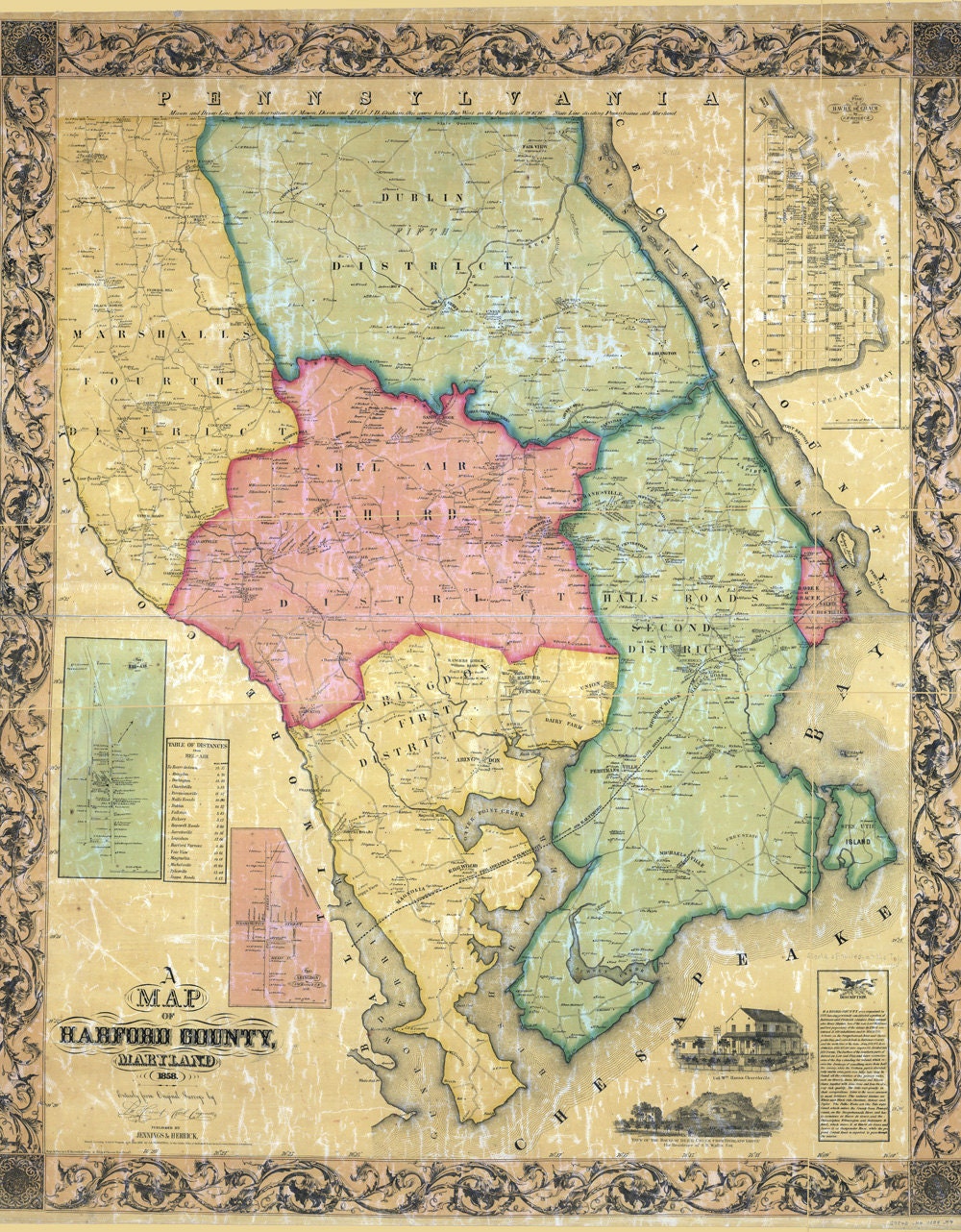 Zip Code Map Harford County Md - United States Map