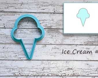 Ice cream cookie cutter / cookie cutter Ice cream / Cookie cutter / Cookie cutters / fondant cutter