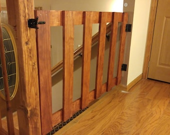 Wooden Pet Gate door included Dog Room Dividers with Door