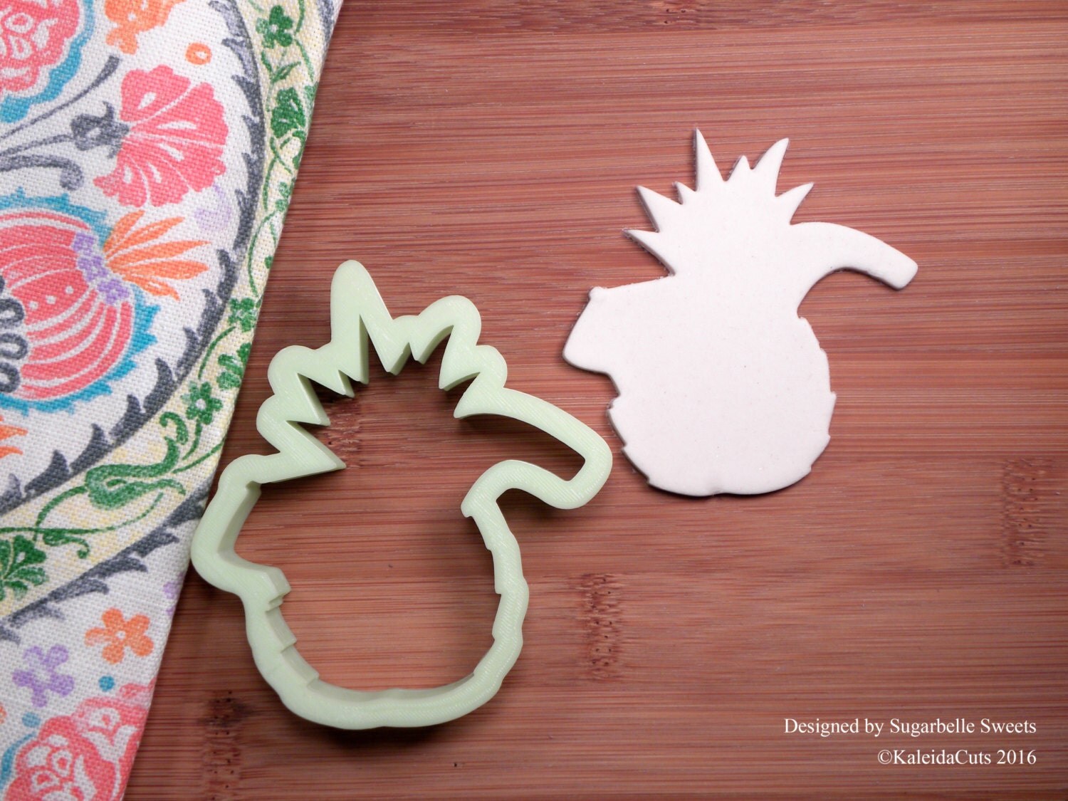 Pineapple Drink Cookie Cutter. Summer Cookie Cutter. Unique