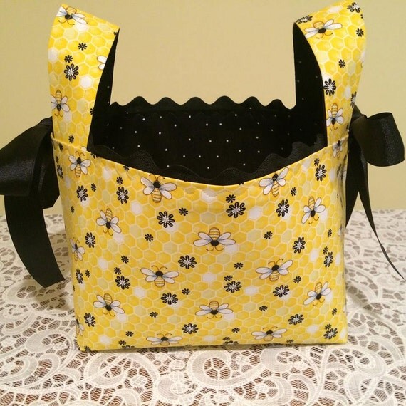 Bumblebee Basket Bee and Daisy Basket Storage and