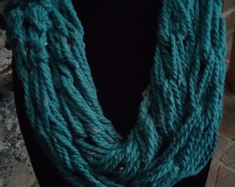 Turquoise Infinity Scarf