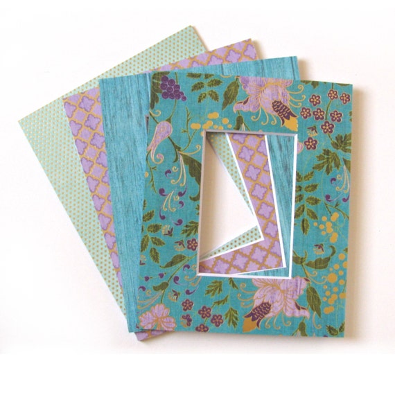 PreCut Picture Frame Mats Decorative Gift Set of 4