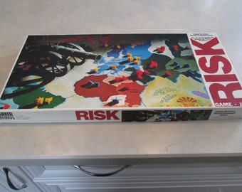 Items similar to Board Game Art - Risk - Risque - Custom Risk Board ...