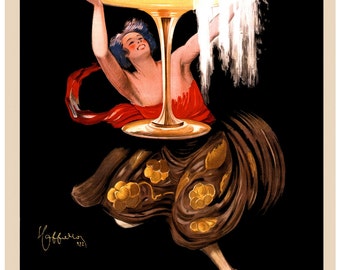 Vintage 1922 Contratto Advertising Poster Print