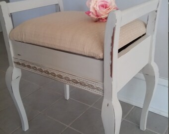 Vanity stool | Etsy Vanity stool | Etsy