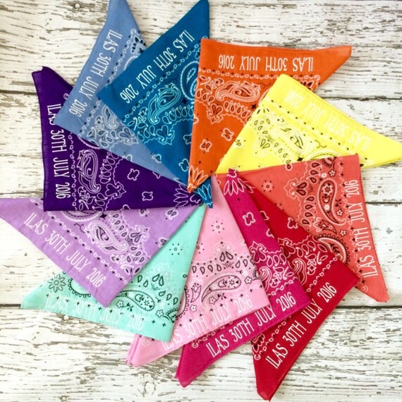 Personalized Bandana // Custom Bandana // Team Bandanas