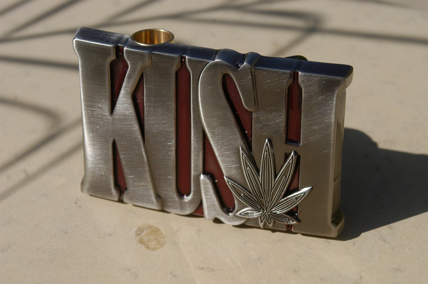 Fashion Belt Buckle w/ Pipe