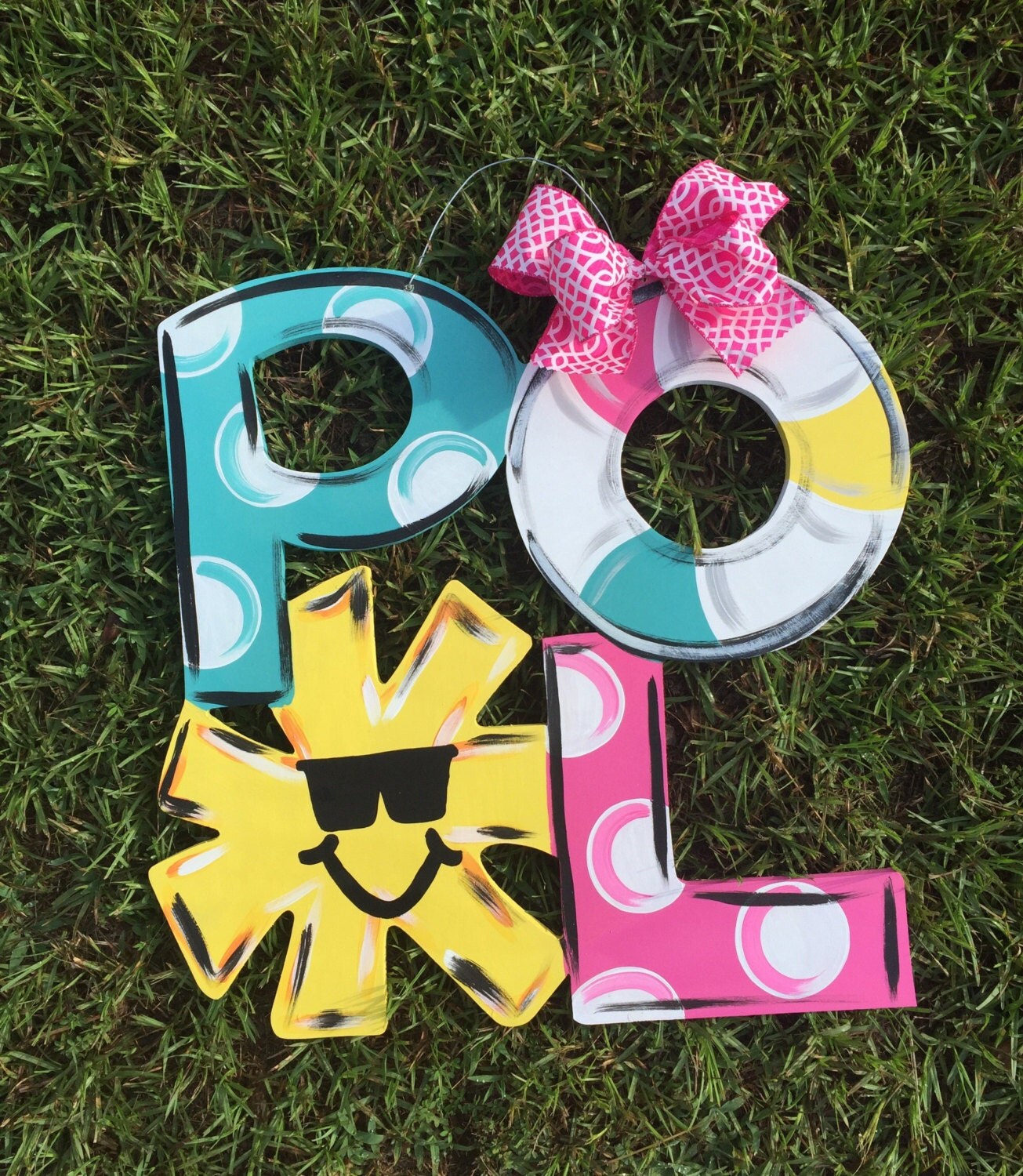 Pool Door Hanger Summer Door Hanger Swimming Pool Door Sign