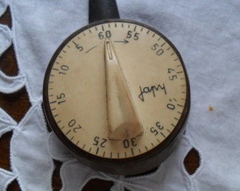 French Japy 60 min Kitchen Timer