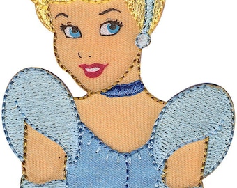 Disney Cinderella Half Embroidered Iron On Applique