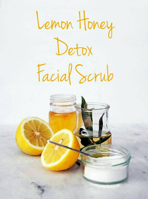 Lemon Honey Detox Facial Scrub 2179