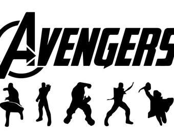 Avengers svg | Etsy