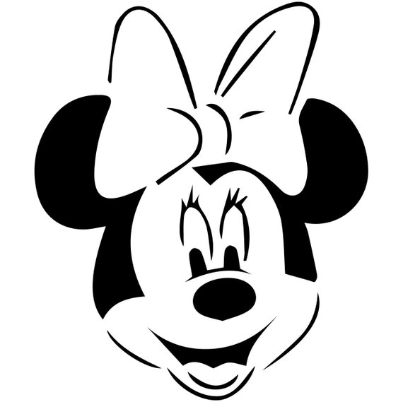 SVG Minnie mouse Minnie mouse eps Minnie mouse silhouette