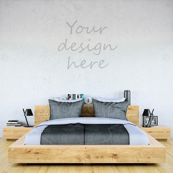 Download Blank wall mockup Styled stock Wall decal Mock up Poster