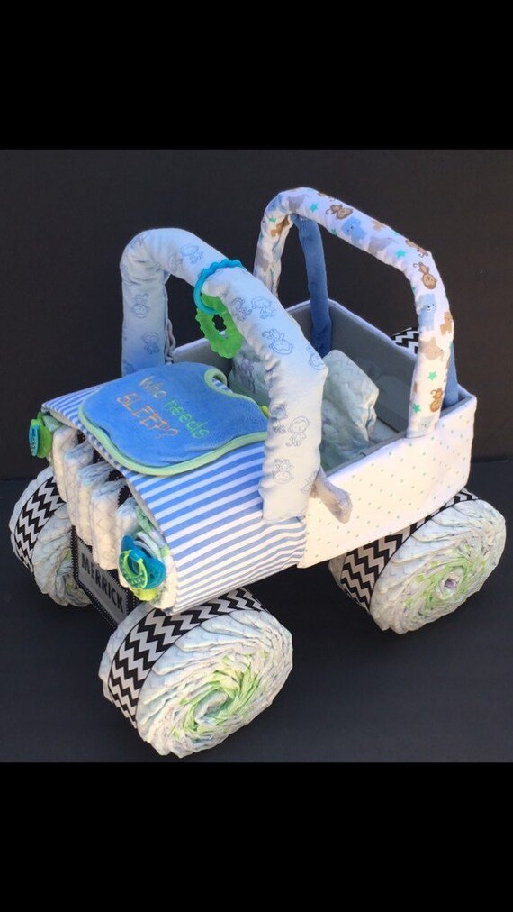 Monkey Jeep diaper cake jeep diaper cake jeep diaper cake