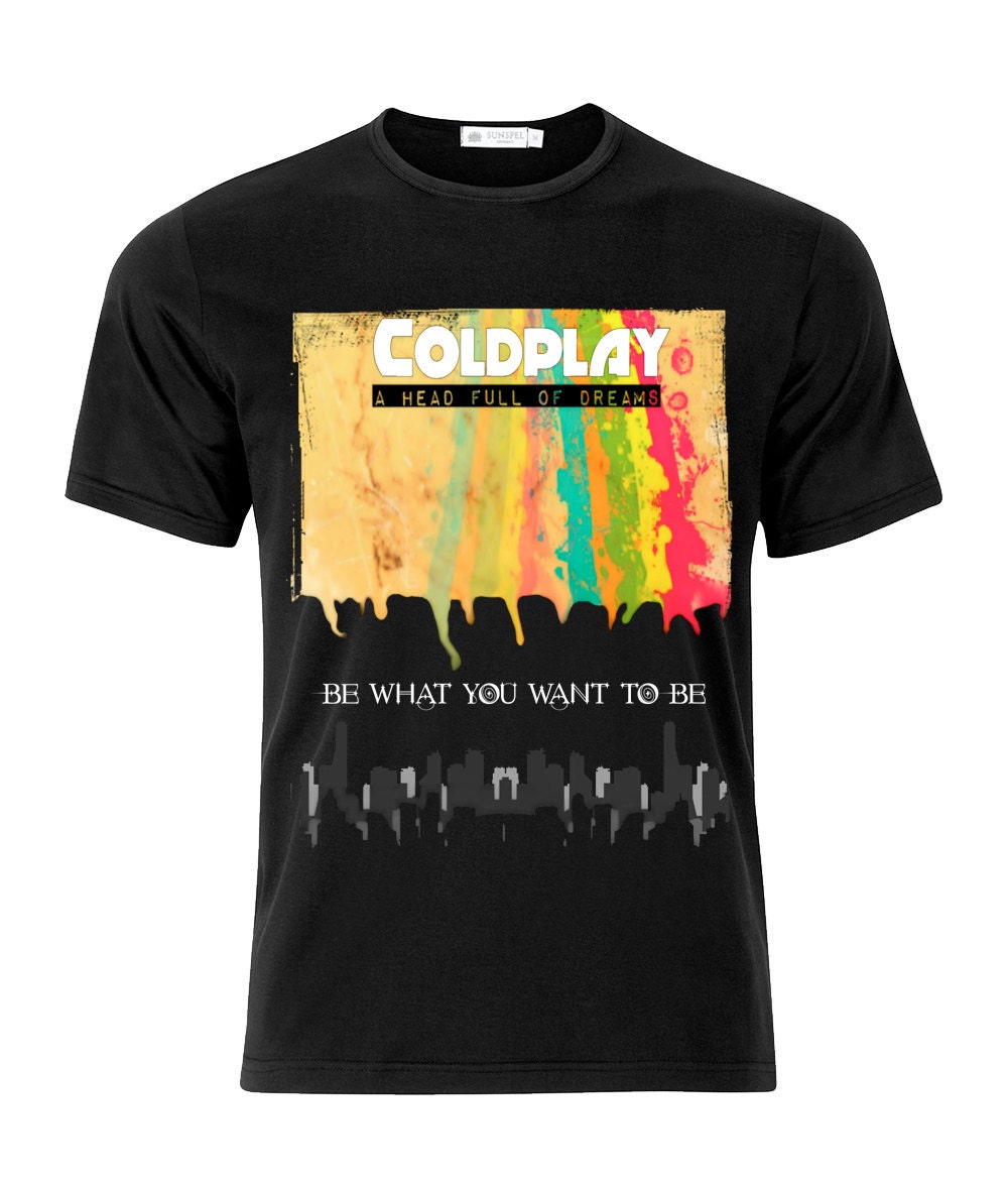 coldplay a head full of dreams t shirt