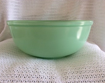 Pyrex Jobling Purser Green Sprayware Very Rare Vintage mixing bowl 4 pint