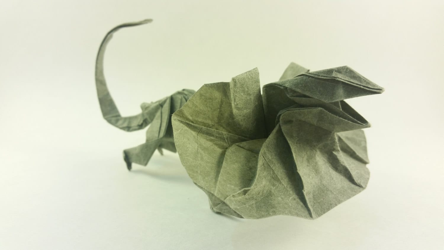 simple origami lizard