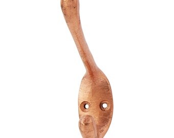 Industrial Copper Long Single Coat Hook