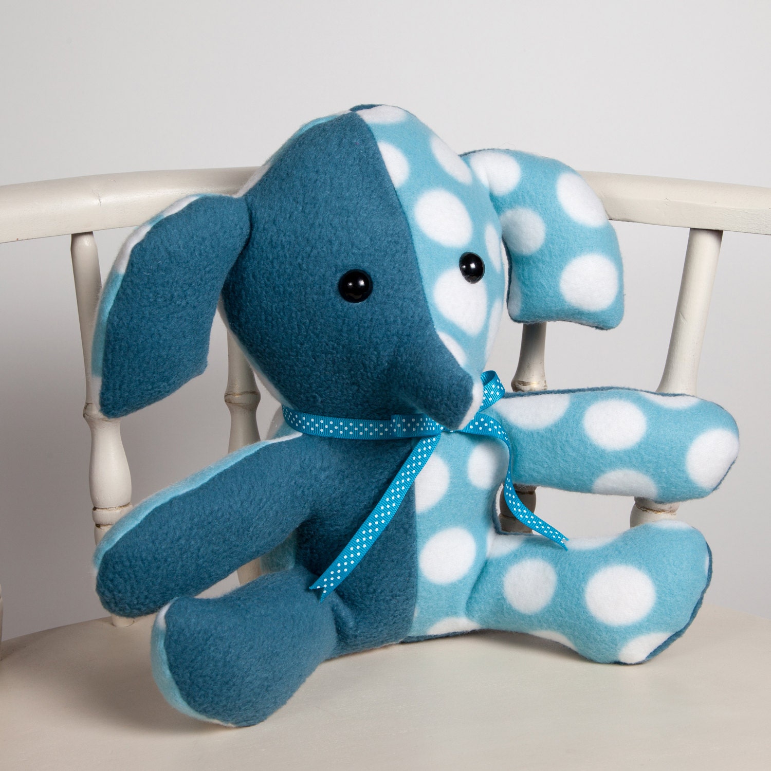 polka dot elephant stuffed animal