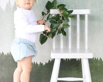 Baby Girl Bloomers in Duck Egg Blue