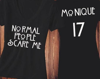 Normal People Scare Me - Halloween Horror Nights Shirt