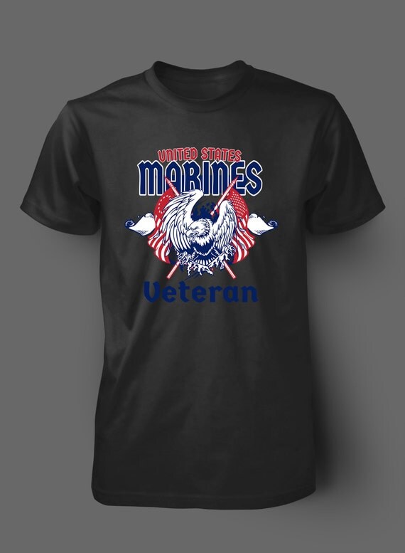 Marines Veteran t shirt by WilliamsDigitalStore on Etsy