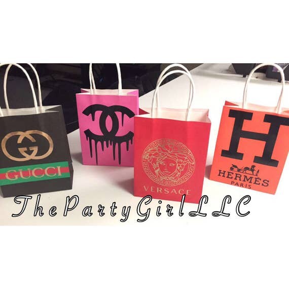 GUCCI Inspired Party Favor Bags AnyTHEME's