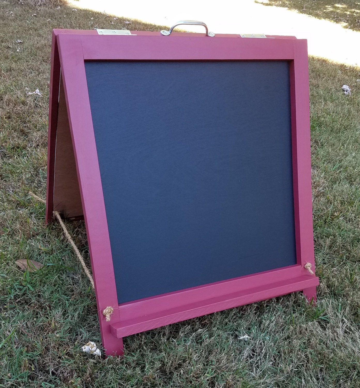 Portable Folding Chalkboard from FallingTreesBySki on Etsy Studio