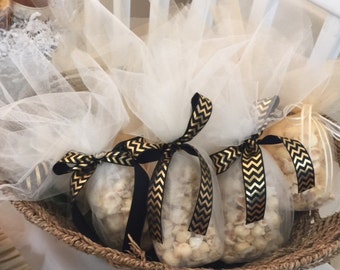 Gourmet Popcorn Wedding Favors Gifts Bridal shower Baby Shower Birthday Party