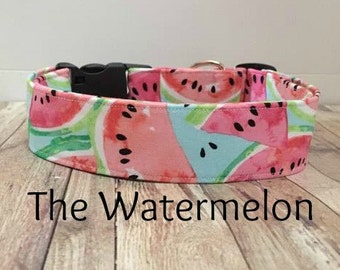 Summer Dog Collar "The Watermelon"