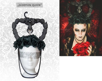 Headdress "Scorpion Queen" head dress