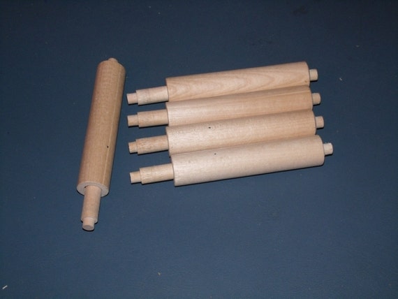 wooden dowel toilet paper holder