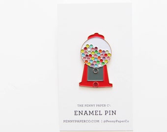 Gumball Enamel Pin