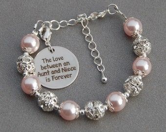 Aunt Niece Gift, The Love between an Aunt and Niece is Forever, Kids Gift, Gift from Aunt, Gift for Niece, Aunt Gift