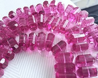 Gorgeous magenta colored hydro quartz nuggets