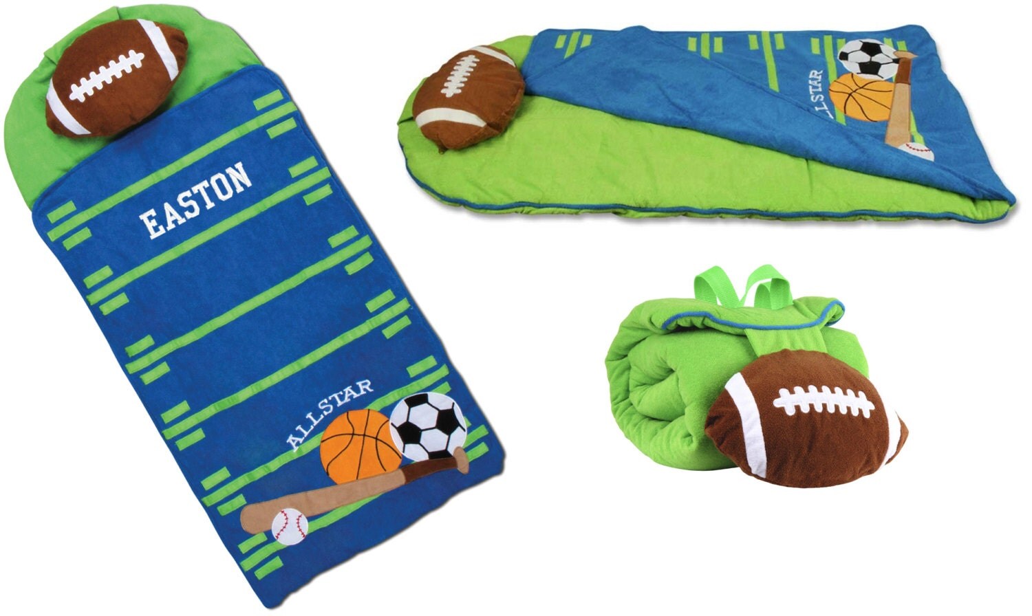 Nap Mat Personalized Sports Daycare Preschool Monogrammed